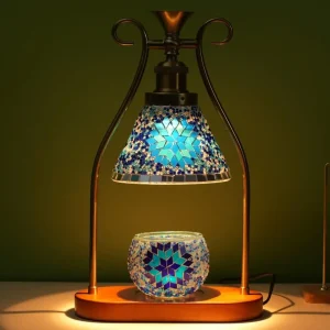 Moroccan Mosaic Lamp and Wax Warmer