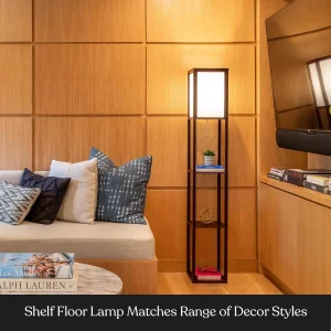 Modern Shelf Floor Lamp