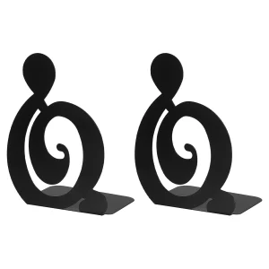 Musical Note Metal Bookends