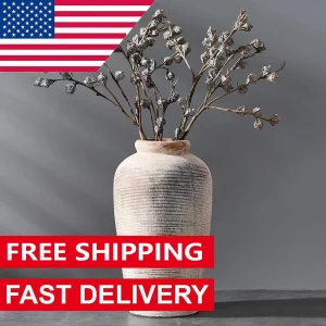 Large Ceramic Rustic Vase
