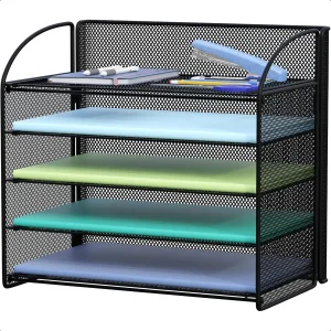 5Tier Letter Tray Paper Organizer