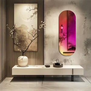 Iridescent Accent Mirror