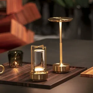 Cordless Lantern Desk Lamp - Small ambient night light